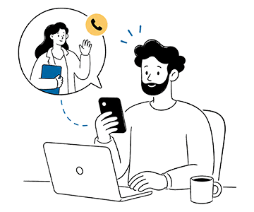 Nous vous contactons lorsqu'une mission de manager de transition correspond à votre expertise